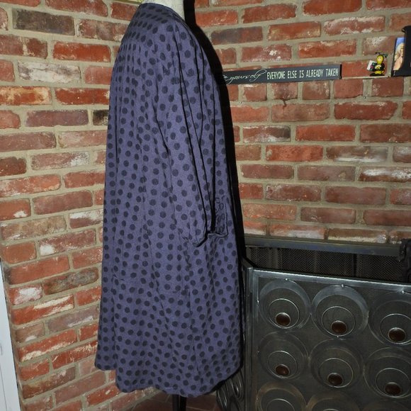 REBE Polka Dot Women's Coat - Picture 5 of 12